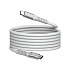 VERBATIM Kabel USB-C Sync & Charge, 100W, Magnetický, 120cm, šedá