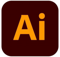 Illustrator pre teams, Multi Platform, English, COM, RNW 1 používateľ, 12 mesiacov, úroveň 4, 100+ licencií