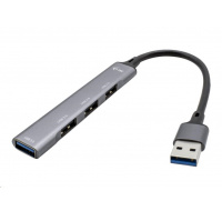 iTec USB 3.0 Kovový HUB 1x USB 3.0 + 3x USB 2.