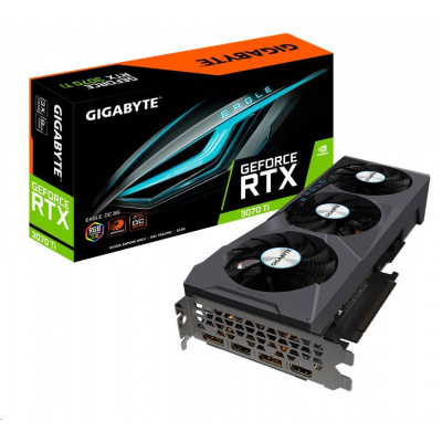 GIGABYTE VGA NVIDIA GeForce RTX 3070 Ti EAGLE OC 8G, RTX 3070 Ti LHR, 8GB GDDR6X, 2xDP, 2xHDMI