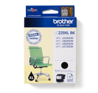 Atramentový spotrebný materiál BROTHER INK LC-229XLBK