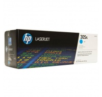 HP 305A Cyan LJ Toner Cart, CE411A (2,600 pages)