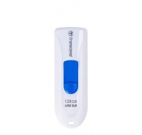 TRANSCEND Flash disk 128 GB JetFlash®790, USB 3.1 (R:90/W:40 MB/s) biela/modrá