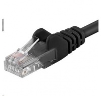 PREMIUMCORD Patch kábel UTP RJ45-RJ45 CAT5e 7m čierny