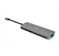 iTec USB-C Metal Nano Dokovacia stanica 4K HDMI LAN + Power Delivery 100 W