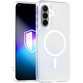 3mk ochranný kryt Misty MagCase White pro Samsung Galaxy A57 3mk ochranný kryt Misty MagCase White pro Samsung Galaxy A57