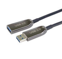 PremiumCord Optický predlžovací kábel AOC USB 3.0 A/muži - A/ženy, 50m