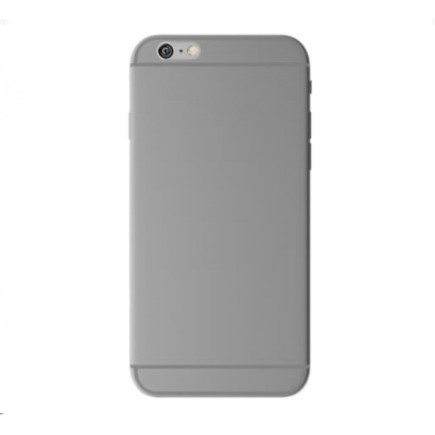3mk ochranný kryt NaturalCase pro Apple iPhone 6 Plus, 6s Plus, transparentní bílá