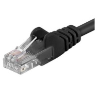 PremiumCord Patch kabel UTP RJ45-RJ45 CAT6 1,5m černá