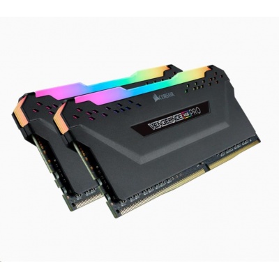 CORSAIR DDR4 32GB (Kit 2x16GB) Vengeance RGB PRO DIMM 3200MHz CL16 černá