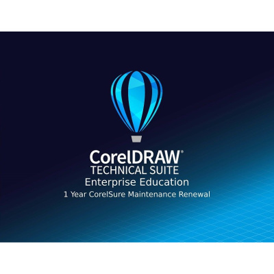 CorelDRAW Tech Suite Education 1 rok CorelSure Maintenance(5-50) EN/DE/FR