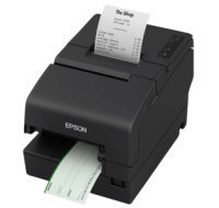 Epson TM-H6000VI, cutter, MICR, USB, poweredUSB, Ethernet, OPOS, black