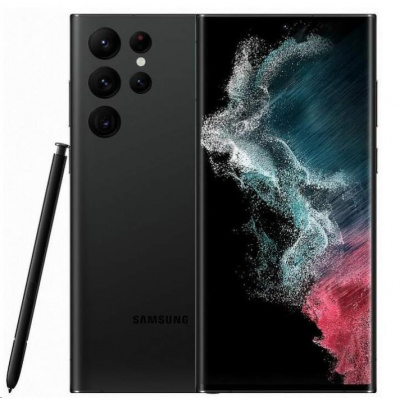 Samsung Galaxy S22 Ultra (S908), 8/256 GB, 5G, DS, čierna
