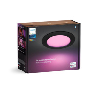 PHILIPS Hue bodové světlo WACA Slim L, 1500lm, 12W, černá