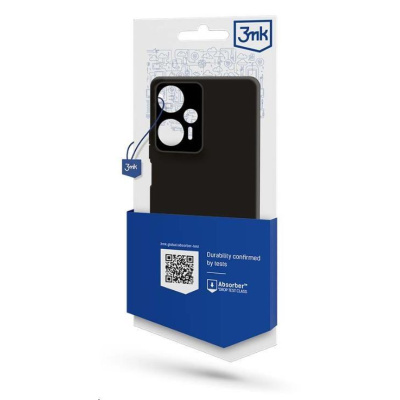 3mk ochranný kryt Matt Case pro Samsung Galaxy M12 (SM-M127), černá