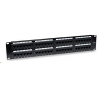 Intellinet Patch panel 48 portov Cat5e, UTP, 2U , čierny