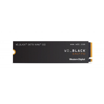 WD BLACK NVMe SSD 2TB PCIe SN 770, Gen4 8Gb/s, (R:5150, W:4850MB/s)