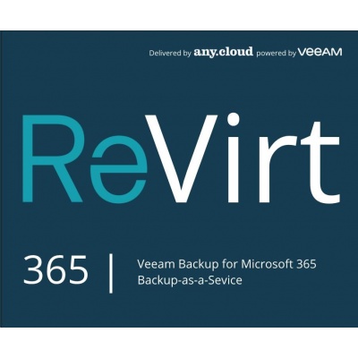 ReVirt backup Microsoft 365 (1USER/12M)
