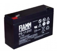 Batéria - Fiamm FG11202 (6V/12,0Ah - Faston 250), životnosť 5 rokov