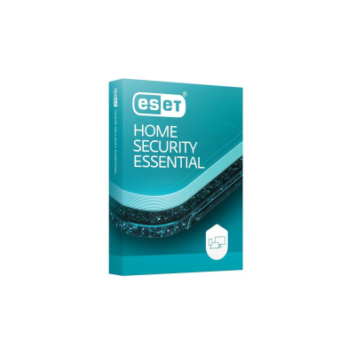 ESET HOME SECURITY Essential pre  4 zariadenia, predĺženie i nová licencia na 1 rok EDU