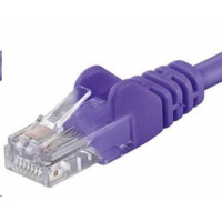 PREMIUMCORD Patch kábel UTP RJ45-RJ45 CAT5e 3m fialový