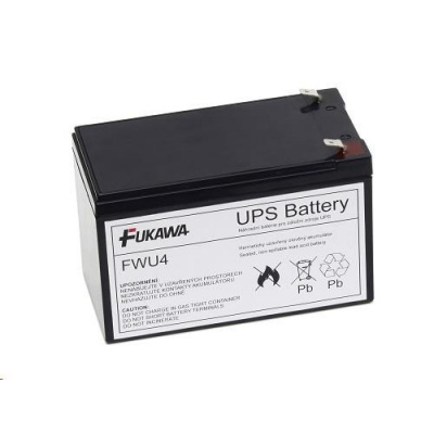 Batéria - FUKAWA FWU-4 náhradná batéria pre RBC4 (12V12Ah)