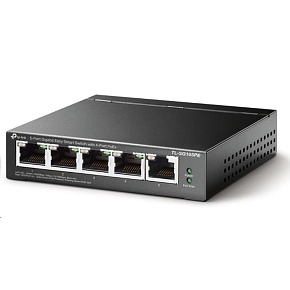 TP-Link Easy Smart switch TL-SG105PE (5xGbE, 4xPoE+, 65W, fanless) TP-Link Easy Smart switch TL-SG105PE (5xGbE, 4xPoE+, 65W, fanless)