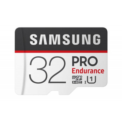 Samsung micro SDHC karta 32GB PRO Endurance + SD adaptér