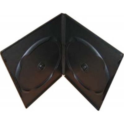 OEM Ultraslim 2 DVD box 7 mm čierny (balenie 100 kusov)