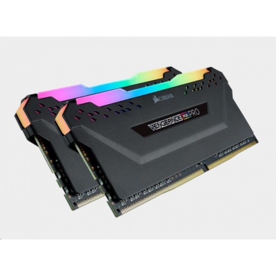 CORSAIR DDR4 16GB (Kit 2x8GB) Vengeance RGB PRO DIMM 3600MHz CL18 černá
