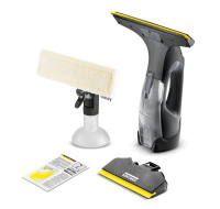 Karcher WV 5 Plus N Black Edition čistič oken, výdrž baterie 35 min, nádrž na špinavou vodu 100 ml, černá