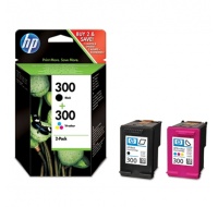 HP 300 Combo-B/CMY Ink Cart, 4 ml, CN637EE (200 / 165 pages)