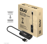 Club3D Adaptér HDMI + Micro USB na DisplayPort 4K120Hz/8K30Hz, Active Adapter M/F