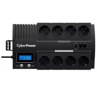 CyberPower BRICs Series II SOHO LCD UPS 1000VA/600W, nemecké zásuvky SCHUKO