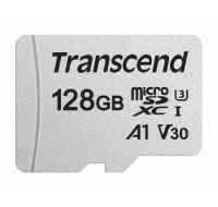 Karta TRANSCEND MicroSDXC 128GB 300S, UHS-I U3 V30, bez adaptéra