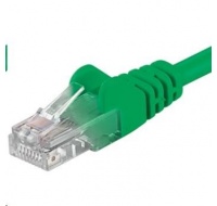 PREMIUMCORD Patch kábel UTP RJ45-RJ45 CAT5e 7m zelený