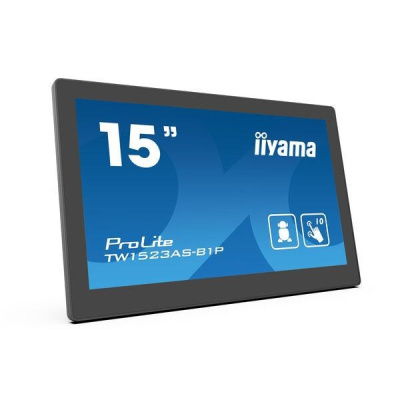 iiyama ProLite TW1523AS-B1P, 39.6 cm (15,6''), kapacitný, Android, čierny