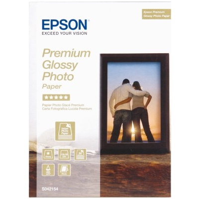 Papier EPSON Premium Glossy Photo 13x18 (30 listov), 255 g/m2