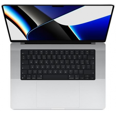 APPLE MacBook Pro 16'' čip Apple M1 Pro s 10-jadrovým CPU a 16-jadrovým GPU, 512 GB SSD - Strieborná