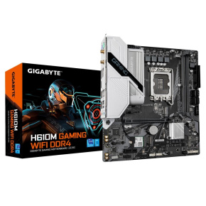 BAZAR - GIGABYTE MB Sc LGA1700 H610M GAMING WIFI DDR4, Intel H610, 2xDDR4, 2xDP, 1xHDMI, WiFi, mATX - Poškozený obal (Ko BAZAR - GIGABYTE MB Sc LGA1700 H610M GAMING WIFI DDR4, Intel H610, 2xDDR4, 2xDP, 1xHDMI, WiFi, mATX - Poškozený obal (Ko