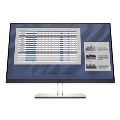 HP LCD E27 G4 27" IPS w/LED micro-edge, 1920x1080, 5ms, 250nits, 1000:1,VGA, DP 1.2, HDMI 1.4, 4xUSB3.2