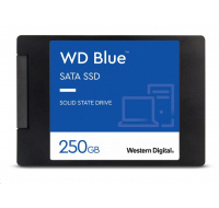 WD BLUE SSD 3D NAND WDS250G3B0A 250GB SA510 SATA/600, (R:555, W:440MB/s), 2.5"