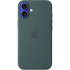 APPLE iPhone 16 Plus Silicone Case with MagSafe - Lake Green