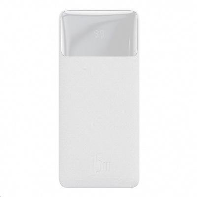 Baseus Bipow Powerbank s digitálnym displejom 10000mAh 15W biela