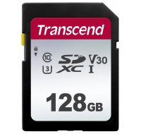 Karta TRANSCEND SDXC 128GB 300S, UHS-I U3 V30 (R:100W:25 MB/s)