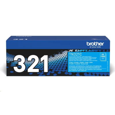 Toner BROTHER TN-321C Laserový spotrebný materiál -1500 str./min - pre DCP-L8450CDW