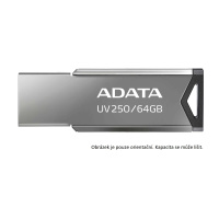 ADATA Flash Disk 16GB USB 2.0 DashDrive UV250, stříbrná