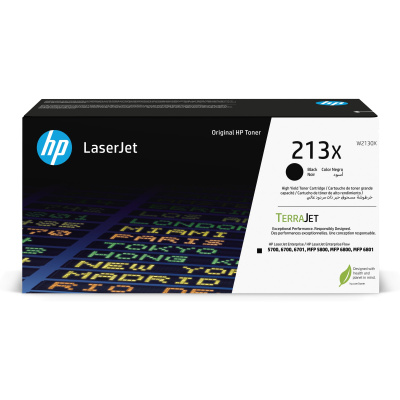 HP 213X Blk Original LaserJet Toner Crtg (9,000 pages)