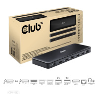 Club3D Dokovací stanice Thunderbolt 4 (Certified), 12v1