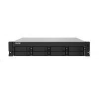 QNAP TS-832PXU-4G (4C/Cortex-A57/1,7GHz/4GBRAM/8xSATA/2x2,5GbE/2xSFP+/4xUSB3.2/1xPCIe)